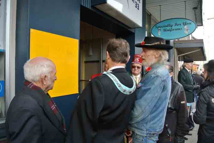 Plaque Unveiling Ceremony-11 November 2013